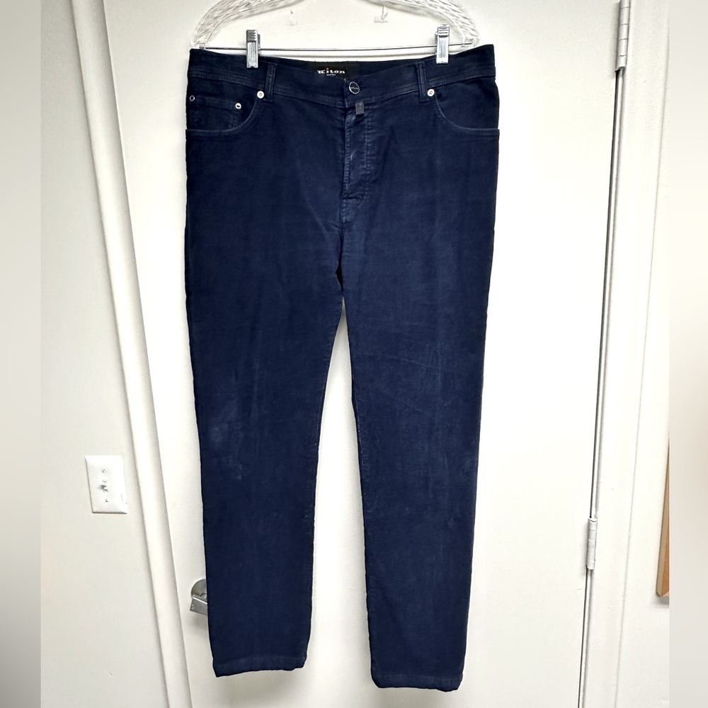 KITON Slim Jeans Navy 38” Waist Great Condition Retail: $1100